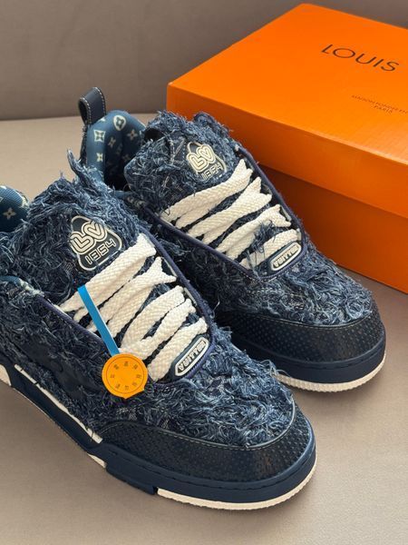 Кросівки Louis Vuitton Skate Denim Blue 24014-Синій-40 фото