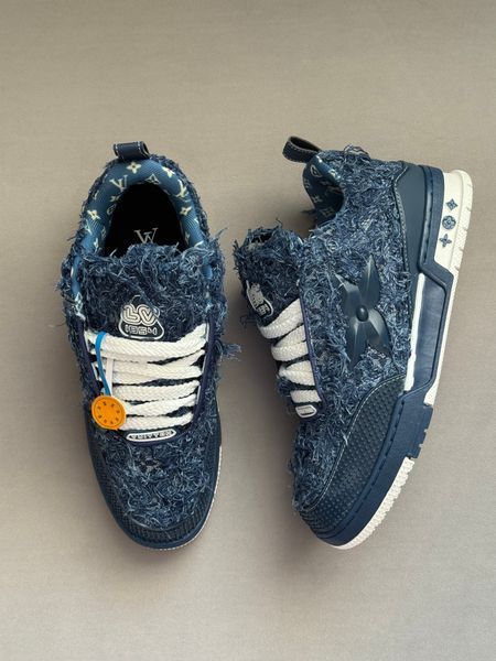 Кросівки Louis Vuitton Skate Denim Blue 24014-Синій-40 фото