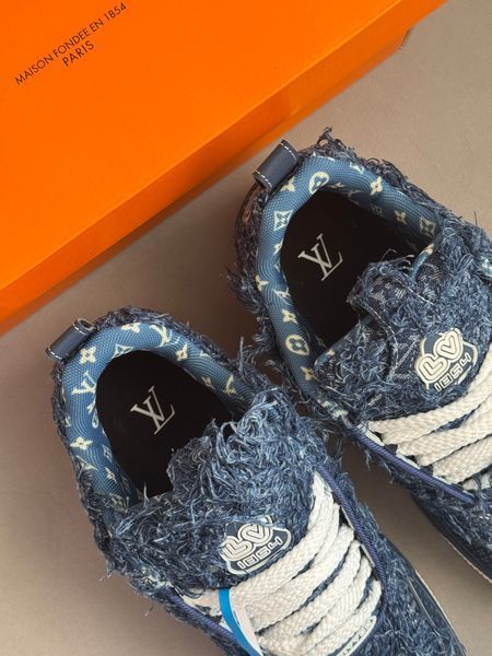 Кросівки Louis Vuitton Skate Denim Blue 24014-Синій-40 фото