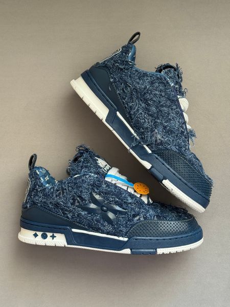 Кросівки Louis Vuitton Skate Denim Blue 24014-Синій-40 фото