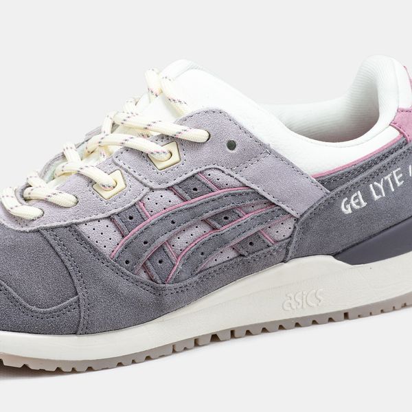 Кросівки Asics Gel-Lyte III Grey Pink White 18788-Сірий-36 фото