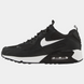Кросівки Nike Air Max 90 Surplus Black White 10647-Чорний-36 фото 1