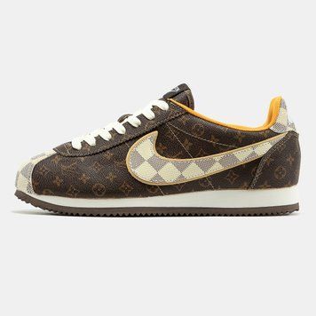 Кросівки Nike Cortez x Louis Vuitton Brown Beige 20754-Коричневий-39 фото