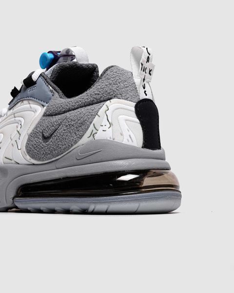 Кросівки Nike Air Max 270 React x Travis Scott 05583-Сірий-37 фото