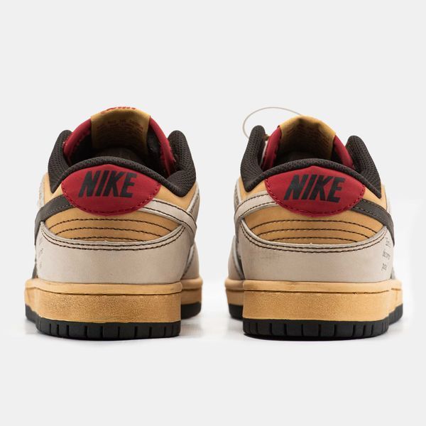 Кросівки Nike SB Dunk Low x Stussy 40th Brown Grey Beige 14560-Коричневий-37 фото