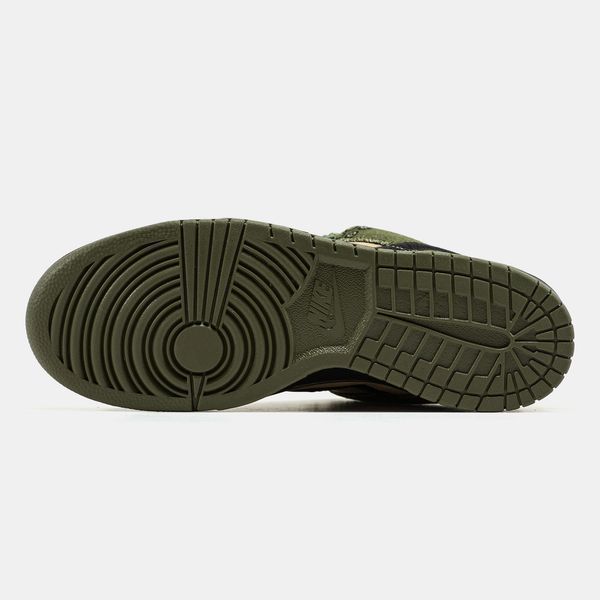 Кросівки Nike SB Dunk Low Khaki Beige Black 24061-Мультиколір-36 фото