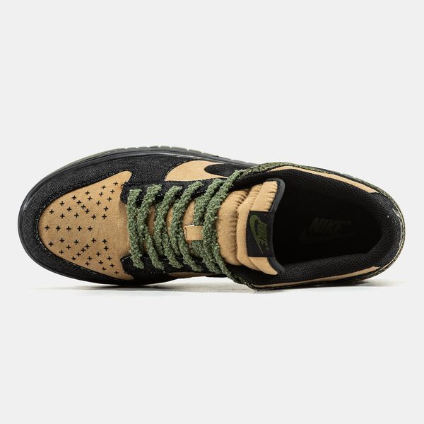 Кросівки Nike SB Dunk Low Khaki Beige Black 24061-Мультиколір-36 фото