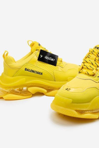 Кросівки Balenciaga Triple S "Yellow" 03378-Жовтий-40 фото