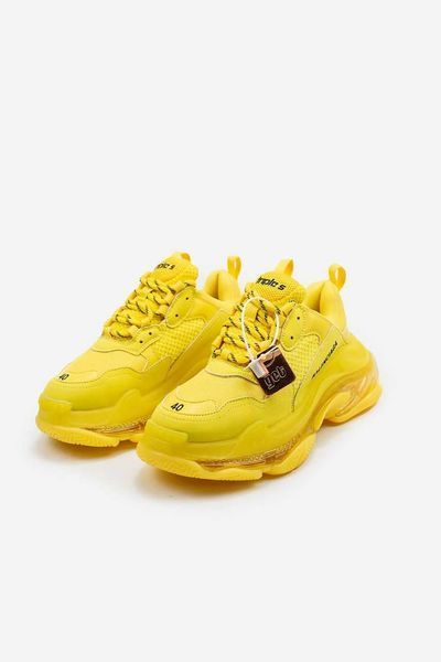 Кросівки Balenciaga Triple S "Yellow" 03378-Жовтий-40 фото