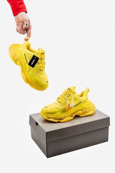 Кросівки Balenciaga Triple S "Yellow" 03378-Жовтий-40 фото