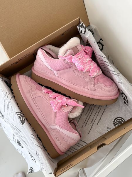 Уггі UGG Lowmel Sneaker Pink 22327-Рожевий-36 фото