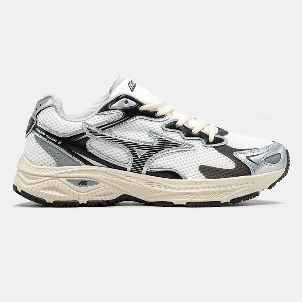 Кросівки Mizuno Racer S White Silver Black 20081-Мультиколір-36 фото