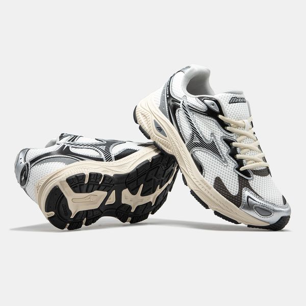 Кросівки Mizuno Racer S White Silver Black 20081-Мультиколір-36 фото