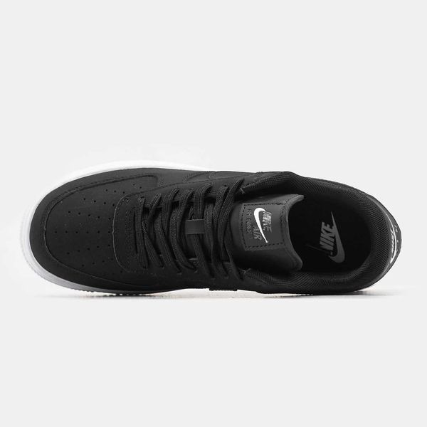 Кросівки Nike Air Force 1 Low Black White 10514-Чорний-40 фото