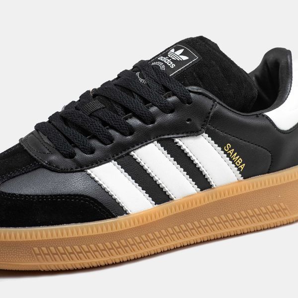 Кросівки Adidas Samba XLG Black White Gum 16146-Чорний-36 фото