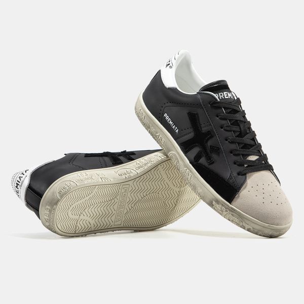 Кросівки Premiata Steven Black Beige Premium 23533-Чорний-42 фото