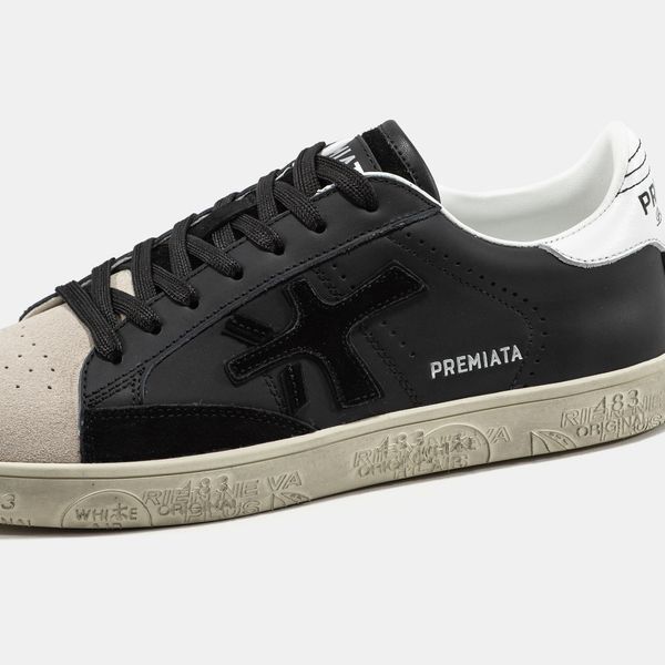 Кросівки Premiata Steven Black Beige Premium 23533-Чорний-42 фото
