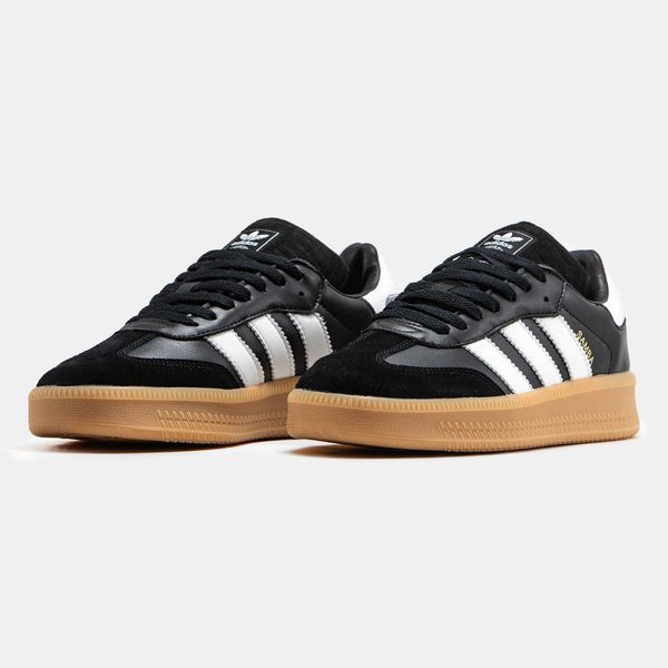 Кросівки Adidas Samba XLG Black White Gum 16146-Чорний-36 фото