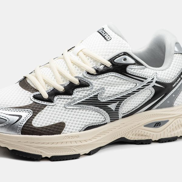 Кросівки Mizuno Racer S White Silver Black 20081-Мультиколір-36 фото