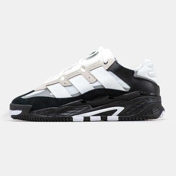 Кросівки Adidas Niteball Black White 07768-Чорний-44 фото