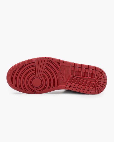 Кросівки Jordan Retro 1 Black Red White 01686-Мультиколір-36 фото