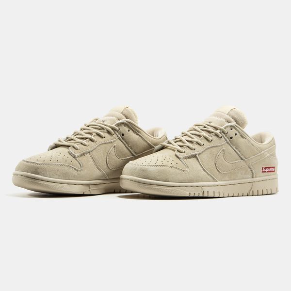 Кросівки Nike SB Dunk Low x Supreme Beige 23701-Бежевий-36 фото
