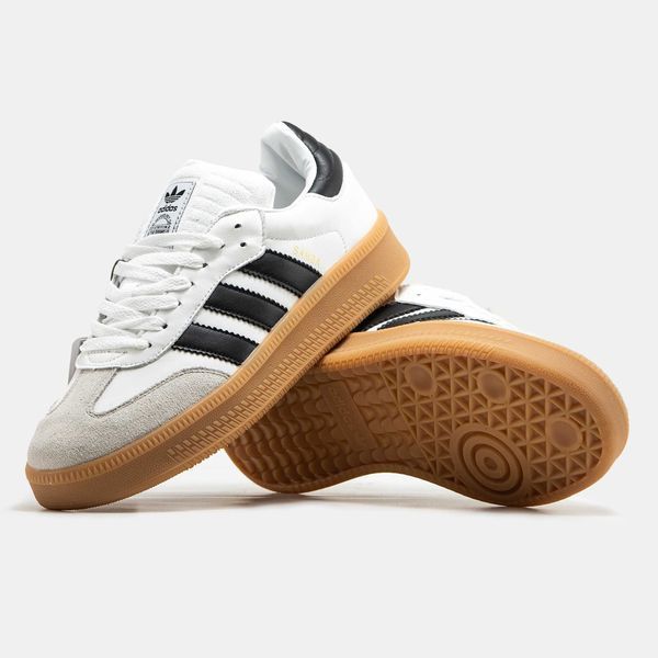 Кросівки Adidas Samba XLG White/Black Gum Platform 16063-Білий-36 фото