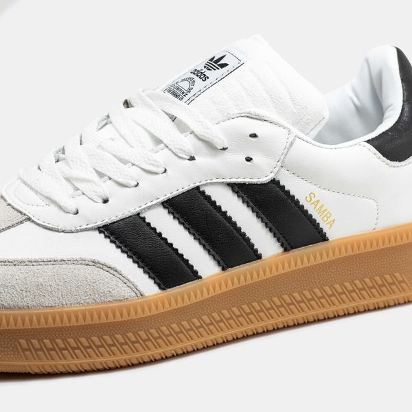 Кросівки Adidas Samba XLG White/Black Gum Platform 16063-Білий-36 фото