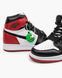 Кросівки Jordan Retro 1 Black Red White 01686-Мультиколір-36 фото 5