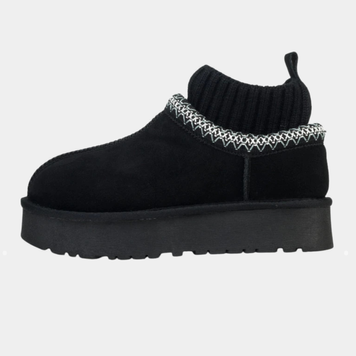 Уггі Ugg Tasman Platform Sock Black 19482-Чорний-37 фото