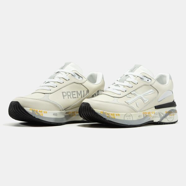 Кросівки Premiata Moerun Beige White 23649-Бежевий-40 фото