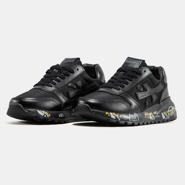 Кросівки Premiata Triple Black 18765-Чорний-36 фото