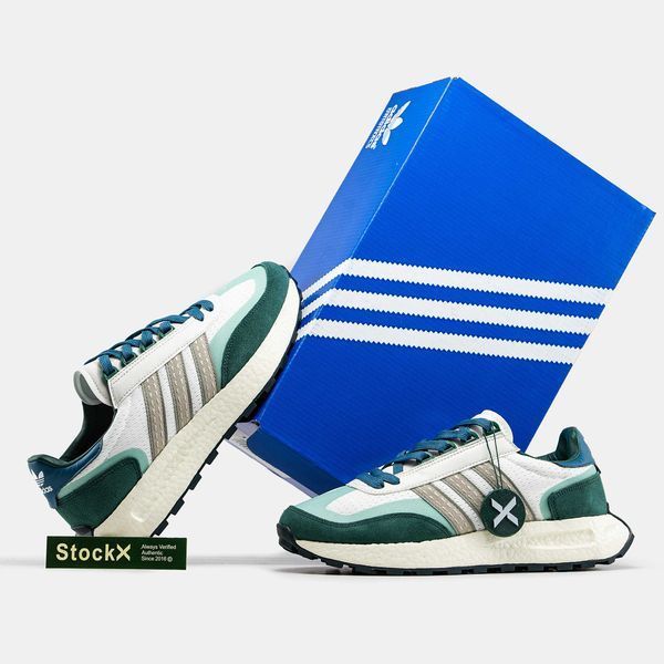 Кросівки Adidas Retropy E5 Green Blue White 16826-Зелений-36 фото