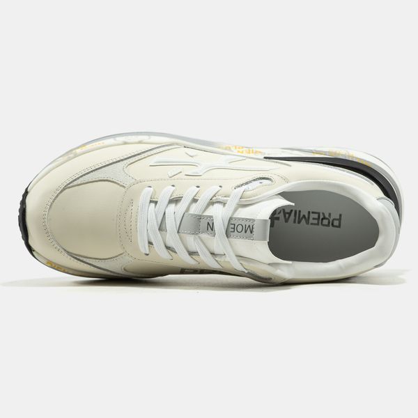 Кросівки Premiata Moerun Beige White 23649-Бежевий-40 фото