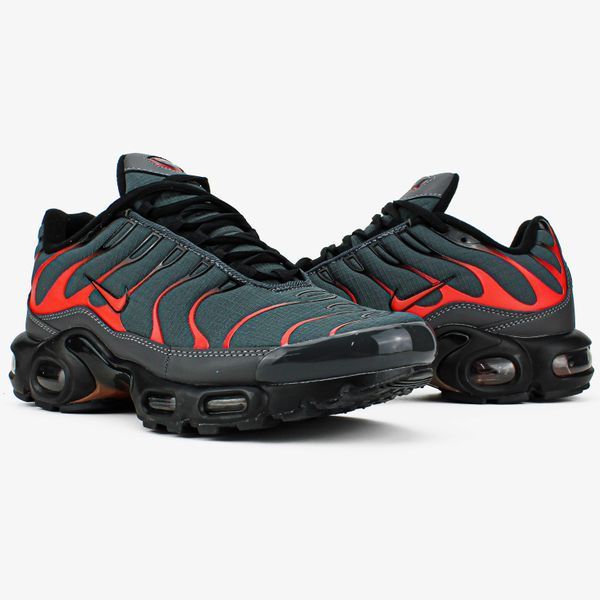 Кросівки Nike TN Air Max Plus Black Orange 11077-Сірий-43 фото