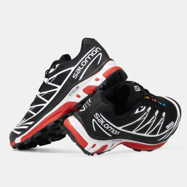 Кросівки Salomon XT-6 Adv Black Red White LAB 14188-Чорний-40 фото