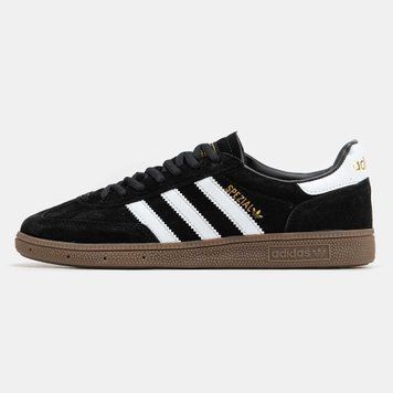 Кросівки Adidas Spezial Black White Brown 10843-Чорний-36 фото