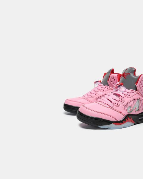 Кросівки AWAKE NY x Air Jordan 5 Retro Boro - Arctic Pink 22237-Рожевий-36 фото