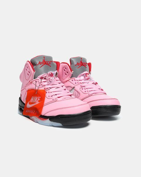 Кросівки AWAKE NY x Air Jordan 5 Retro Boro - Arctic Pink 22237-Рожевий-36 фото