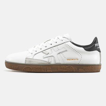 Кросівки Premiata Steven White Black Premium 23528-Білий-40 фото