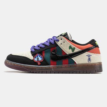 Кросівки Nike SB Dunk Low x Halloween Custom 16099-Мультиколір-36 фото