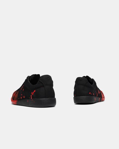 Кросівки MAISON MARGIELA &lsquo;REPLICA &lsquo; Black RED Paint 22308-Мультиколір-36 фото