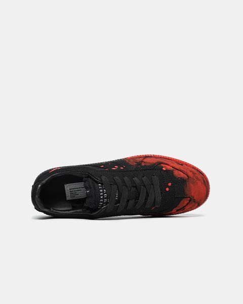 Кросівки MAISON MARGIELA &lsquo;REPLICA &lsquo; Black RED Paint 22308-Мультиколір-36 фото
