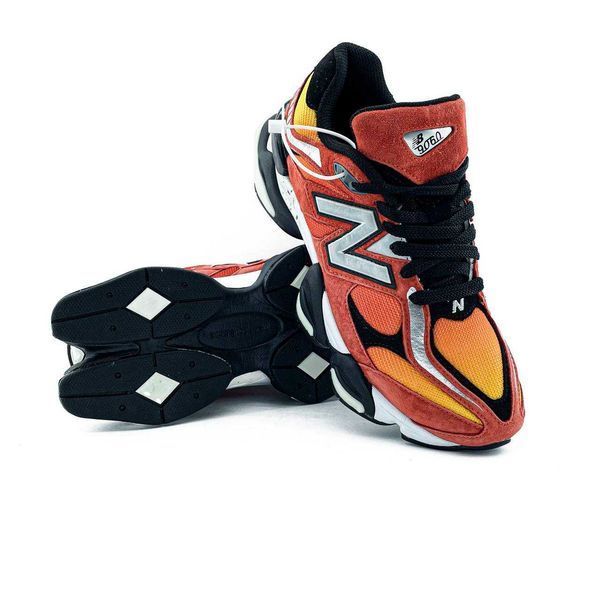 Кросівки New Balance 9060 Red Black White 15028-Червоний-36 фото