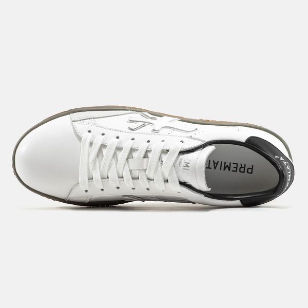 Кросівки Premiata Steven White Black Premium 23528-Білий-40 фото