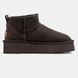Уггі UGG Ultra Mini Brown Platform Premium 18081-Коричневий-36 фото 5