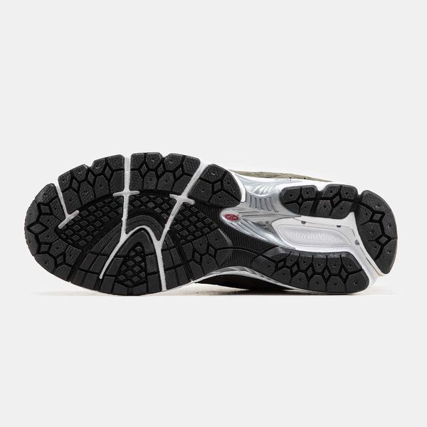 Кросівки New Balance 2002R Dark Grey White 11239-Хакі-36 фото