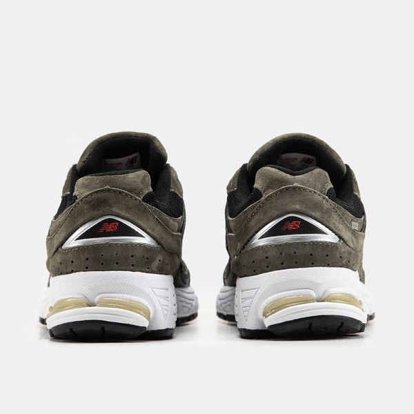 Кросівки New Balance 2002R Dark Grey White 11239-Хакі-36 фото