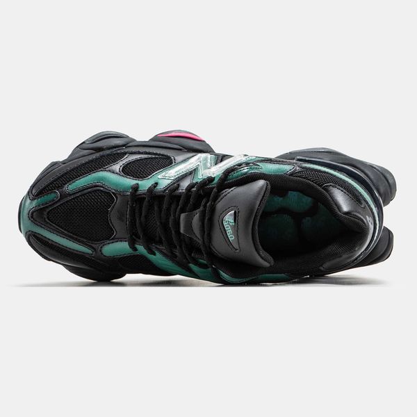 Кросівки New Balance 9060 x Mowalola Burglarwear Black Teal Pink 12233-Чорний-36 фото