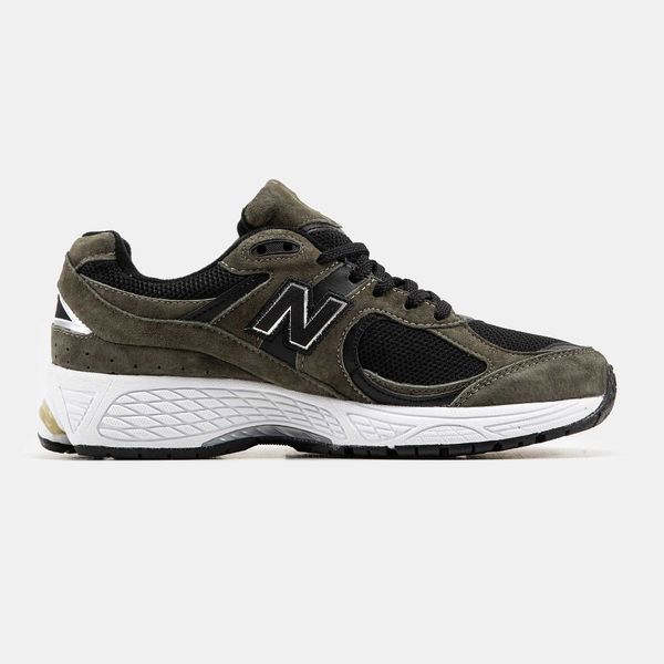 Кросівки New Balance 2002R Dark Grey White 11239-Хакі-36 фото